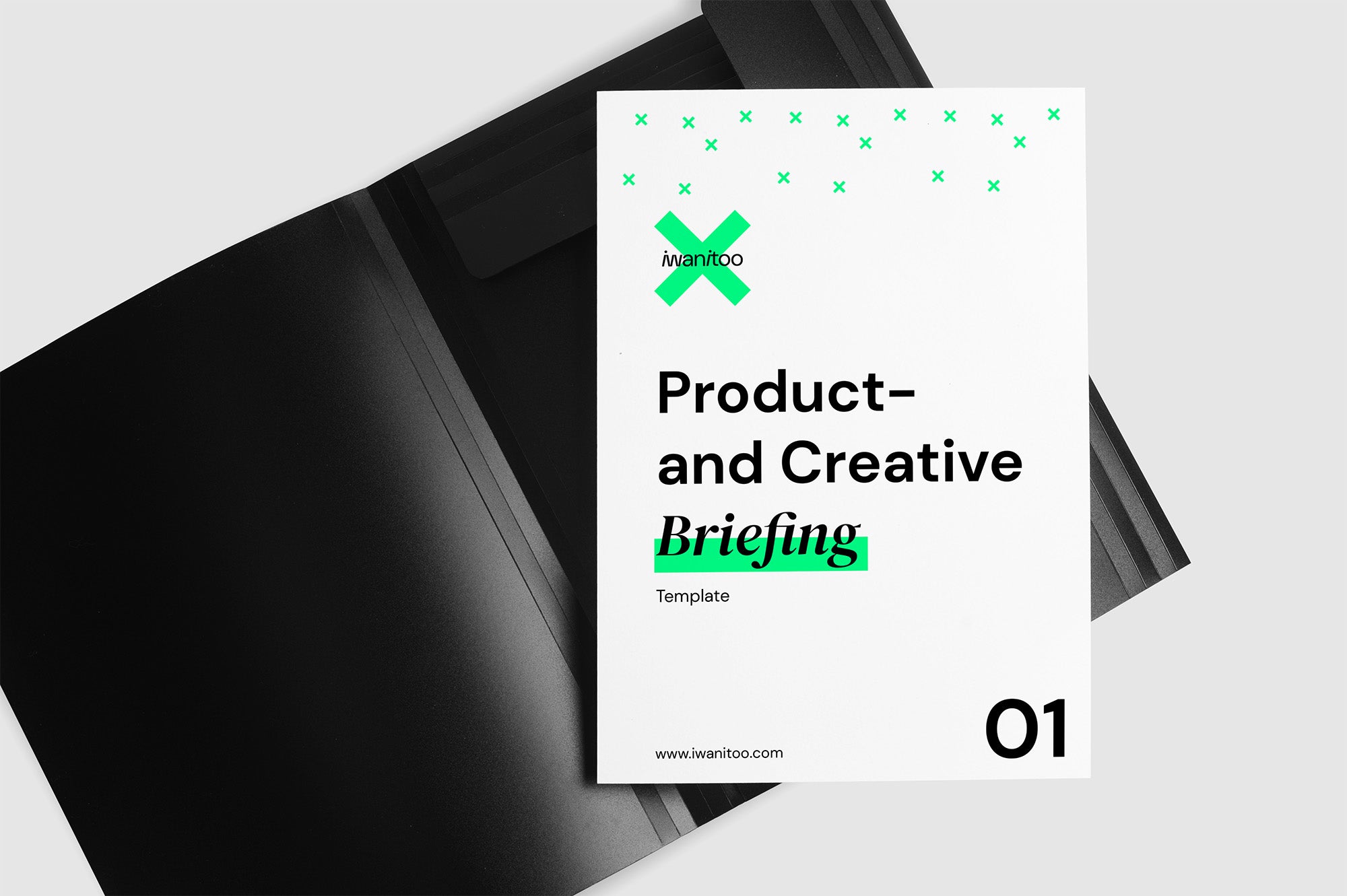 Produkt- und Creative Briefing Vorlage Branded